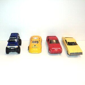 Lot of 4 Cars Mercury, Porsche, Police, Hummer, Matchbox, Funmate, Diecast
